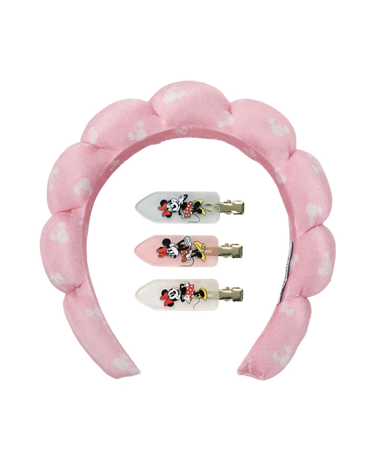 Disney's Minnie Mouse Hair Clips and Headband 4-Piece Hair Accessories Set - Disney s minnie mouse