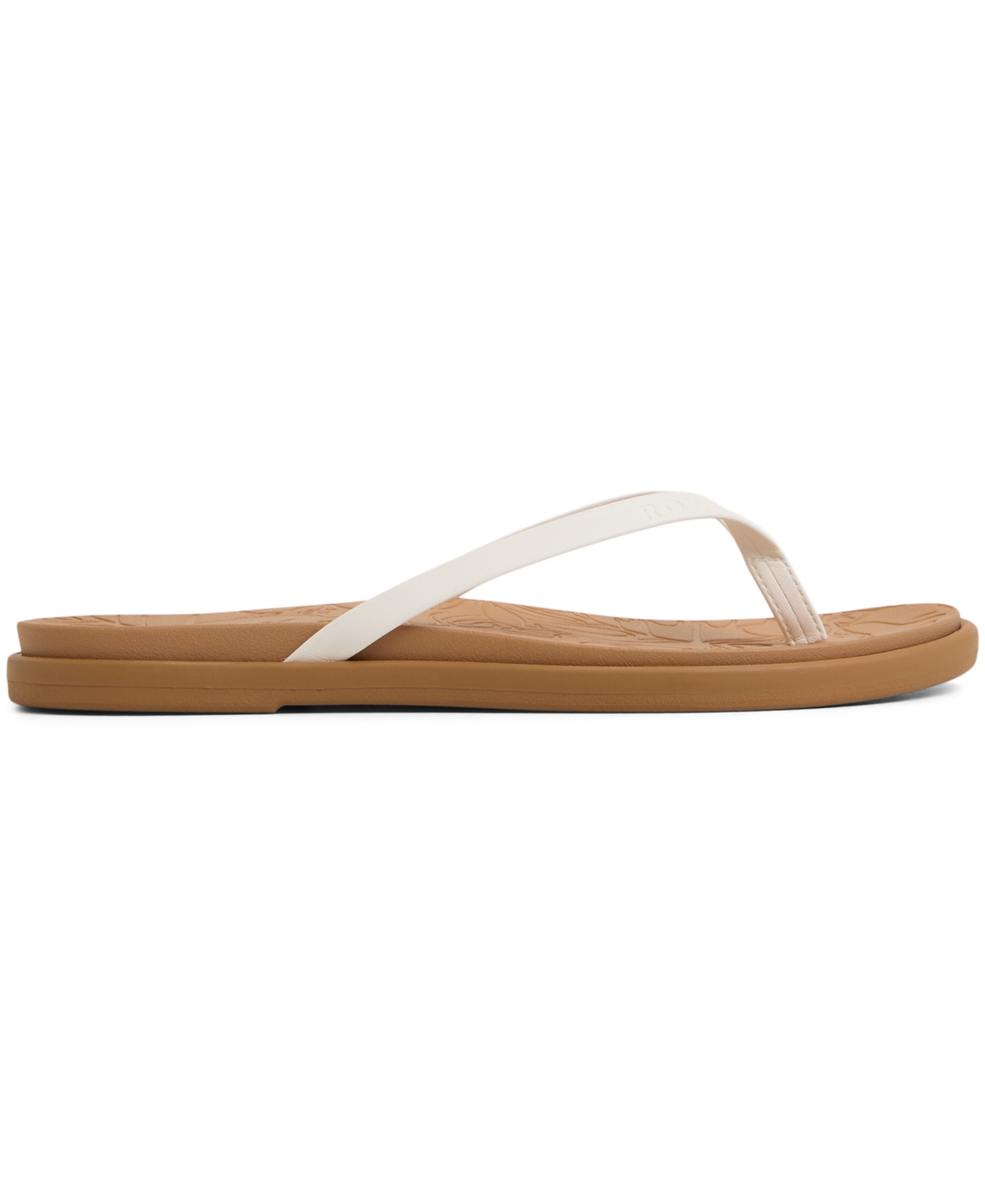 Roxy Women's Calabasas Round Toe Flat Sandals In Brown