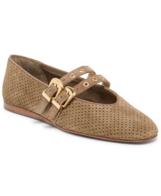 Dolce Vita - Women's Baylee Grommet Double Strap Mary Jane Flats
