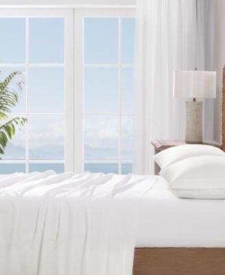 Tommy Bahama Solid 400-Thread Count Cotton 4-Pc. Sheet Set, King