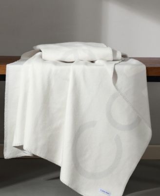 Logo Reversible Throw, 50" x 70"
