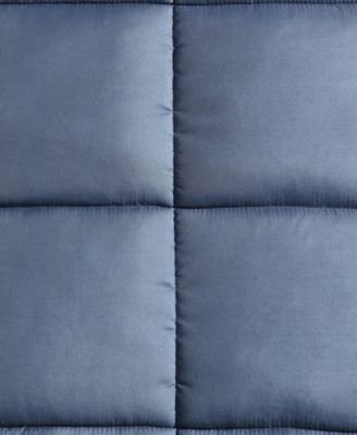 Washed Solid Reversible Plush 5-Pc. Comforter Set, Twin/Twin XL