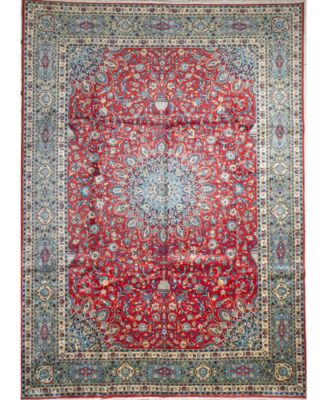 Bashian One Of A Kind Yezd 626262 Rug Collection In Red