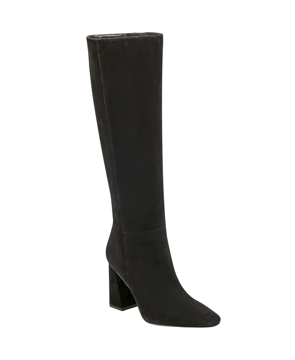 Marc Fisher Ltd Women's Yarli High Shaft Block Heel Boots In Black