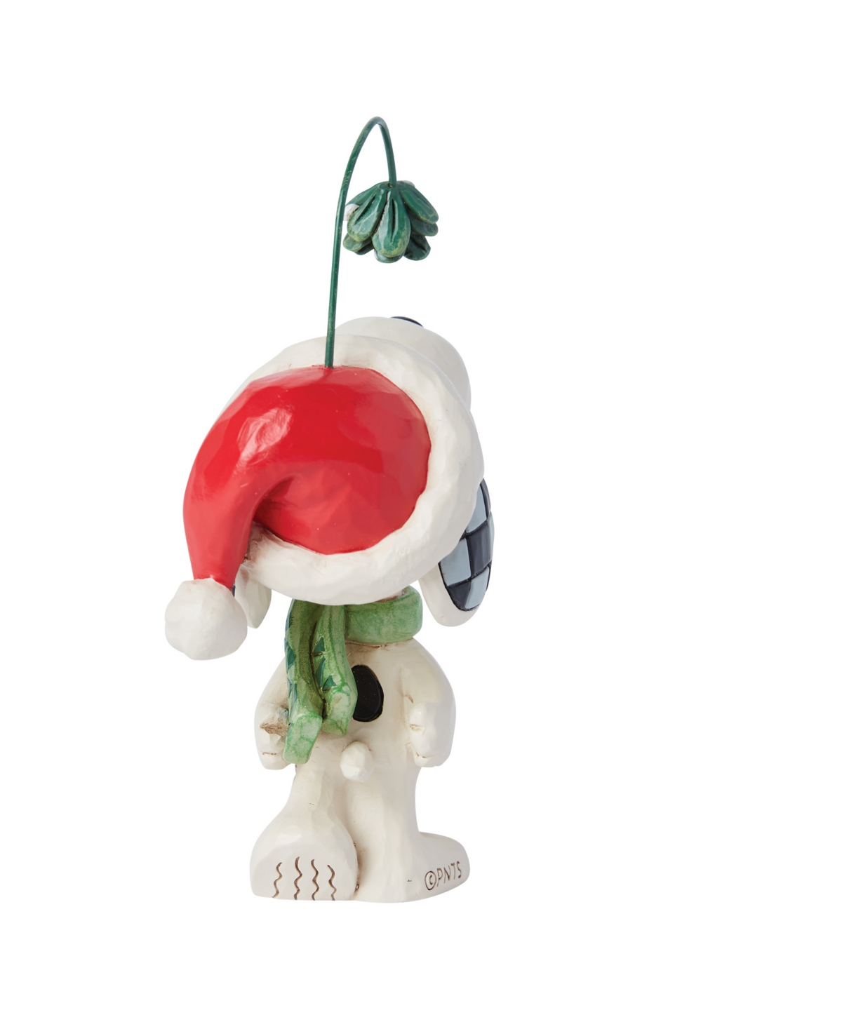 Jim Shore Snoopy Mistletoe Mini Figurine In Multi