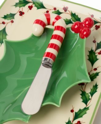 Holiday 3-Piece Hostess Set with Spreader