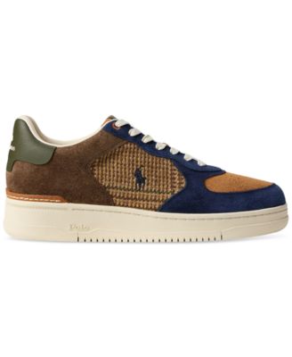 Men's Suede & Wool Masters Court Sneakers