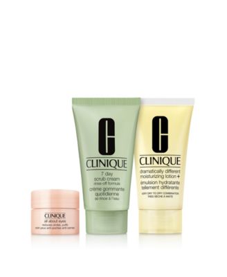 Choose your Clinique 3-Pc. Skin Care or Makeup Set - Only $13 with any purchase (up to a $42 Value!)