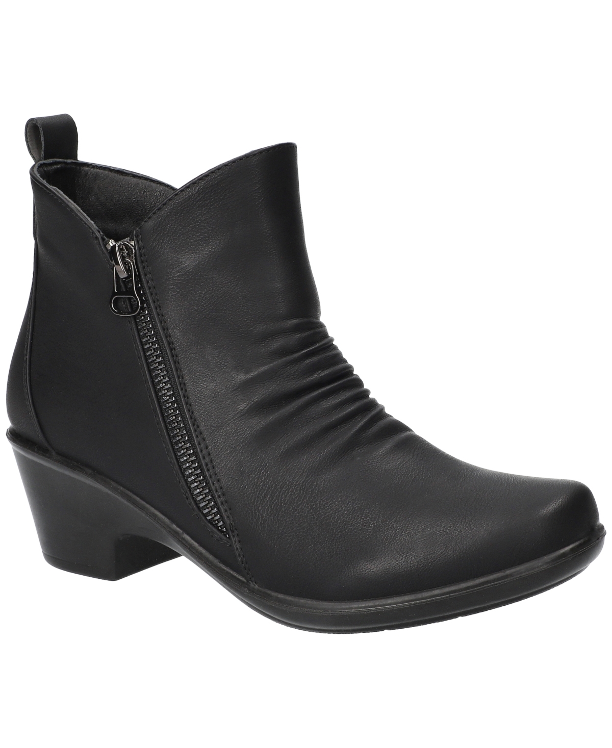 Women's Jeanie Ankle Zipper Boots - Gray