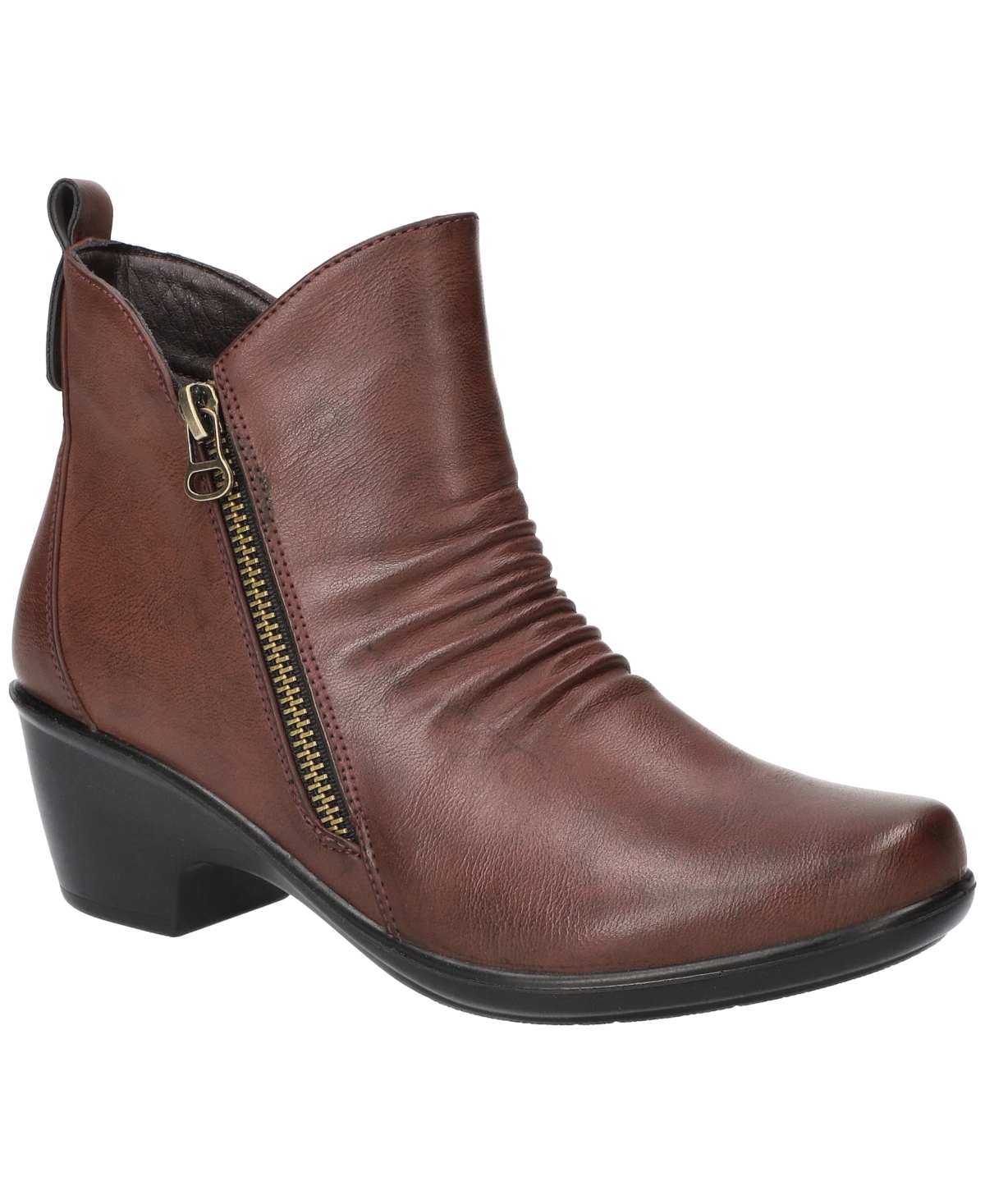 Women's Jeanie Ankle Zipper Boots - Gray