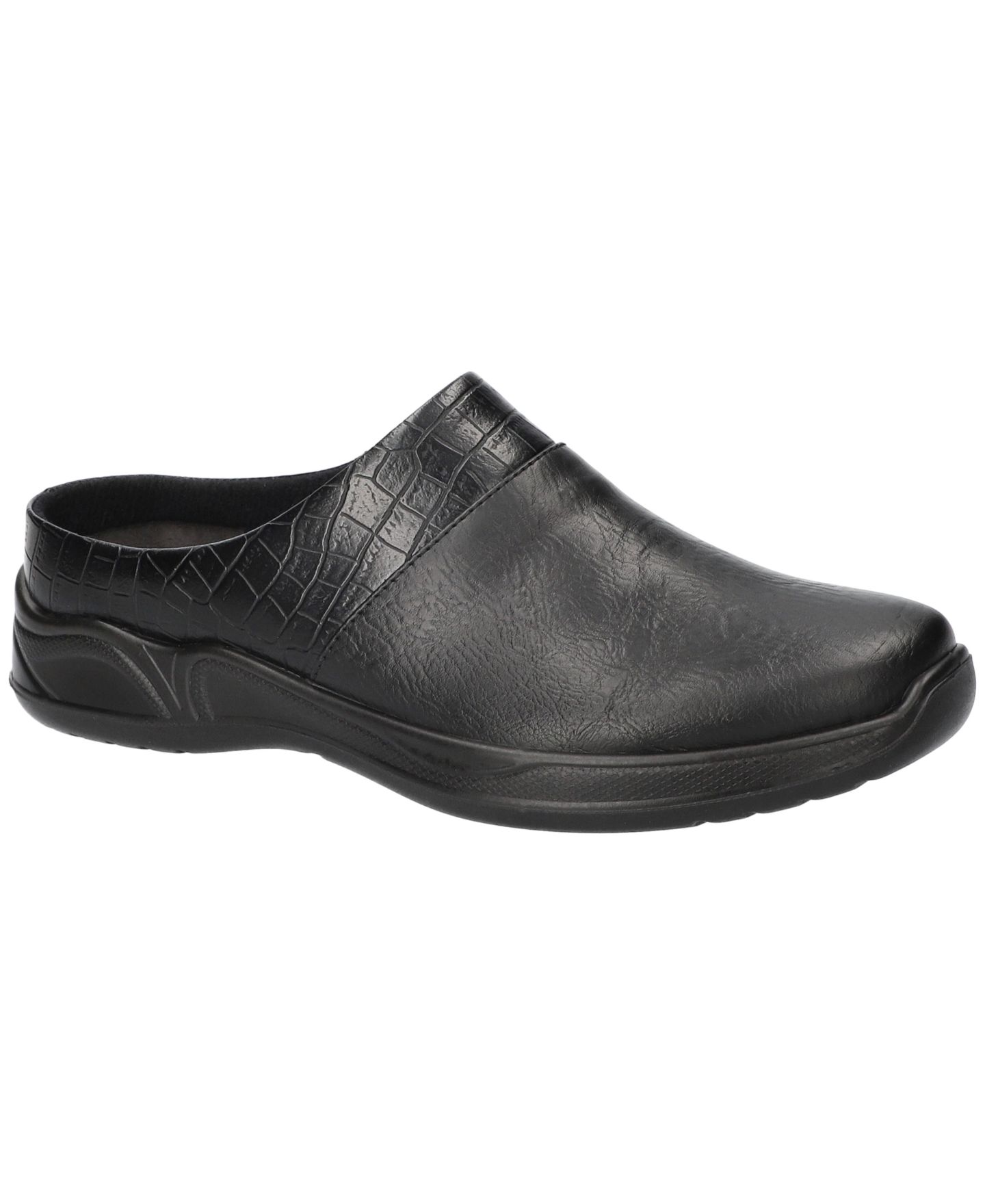 Женские сабо Easy Street Janalee Comfort Mules, цвет: Чёрный — фото 1