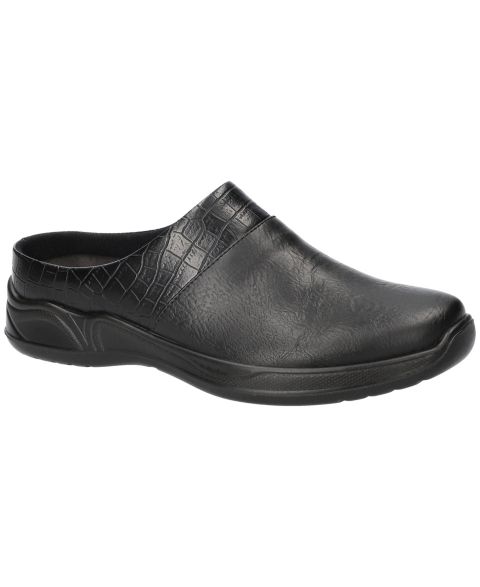 Женские сабо Easy Street Janalee Comfort Mules, цвет: Чёрный