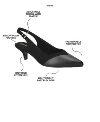 Women's Vivid Slingback Pumps