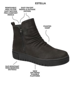 Easy Women's Street Estella Slip Resistant Ankle Boots