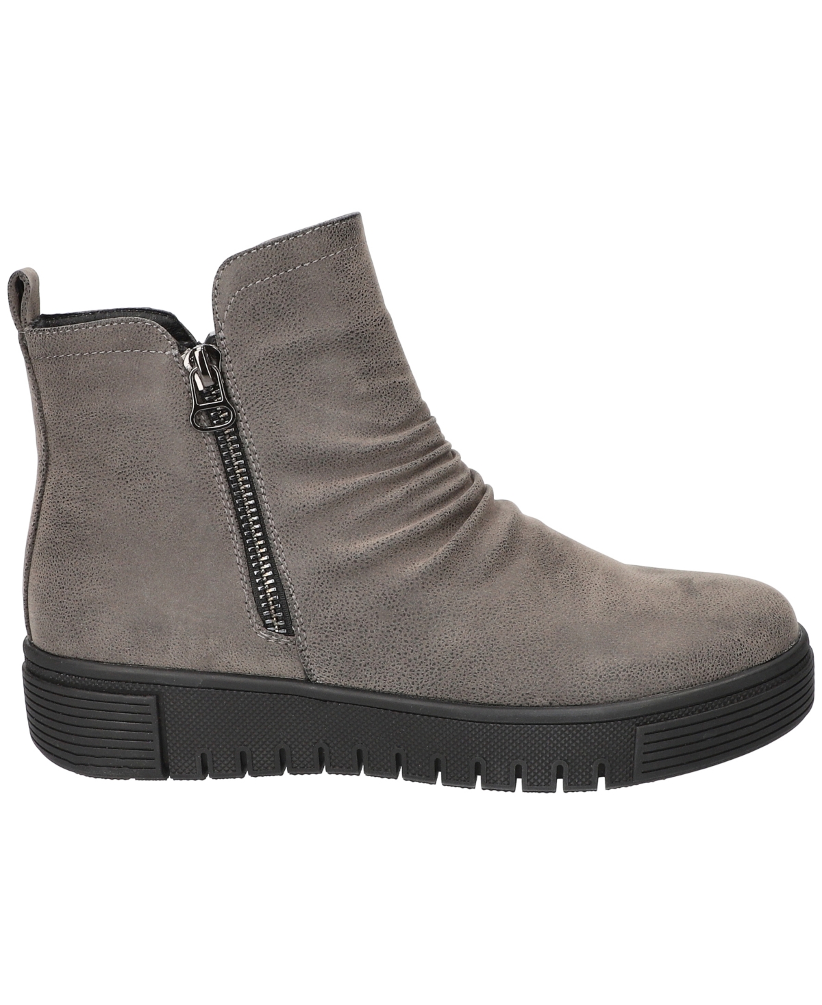 Easy Street Easy Women's Street Estella Slip Resistant Ankle Boots In Gray