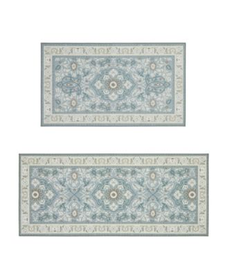 Imagine Printed Chenille 2-Piece Runner Rug Set