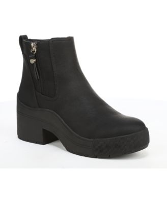 Dr. Scholl's - Women's Time Off Up Zip Platform Short Boots