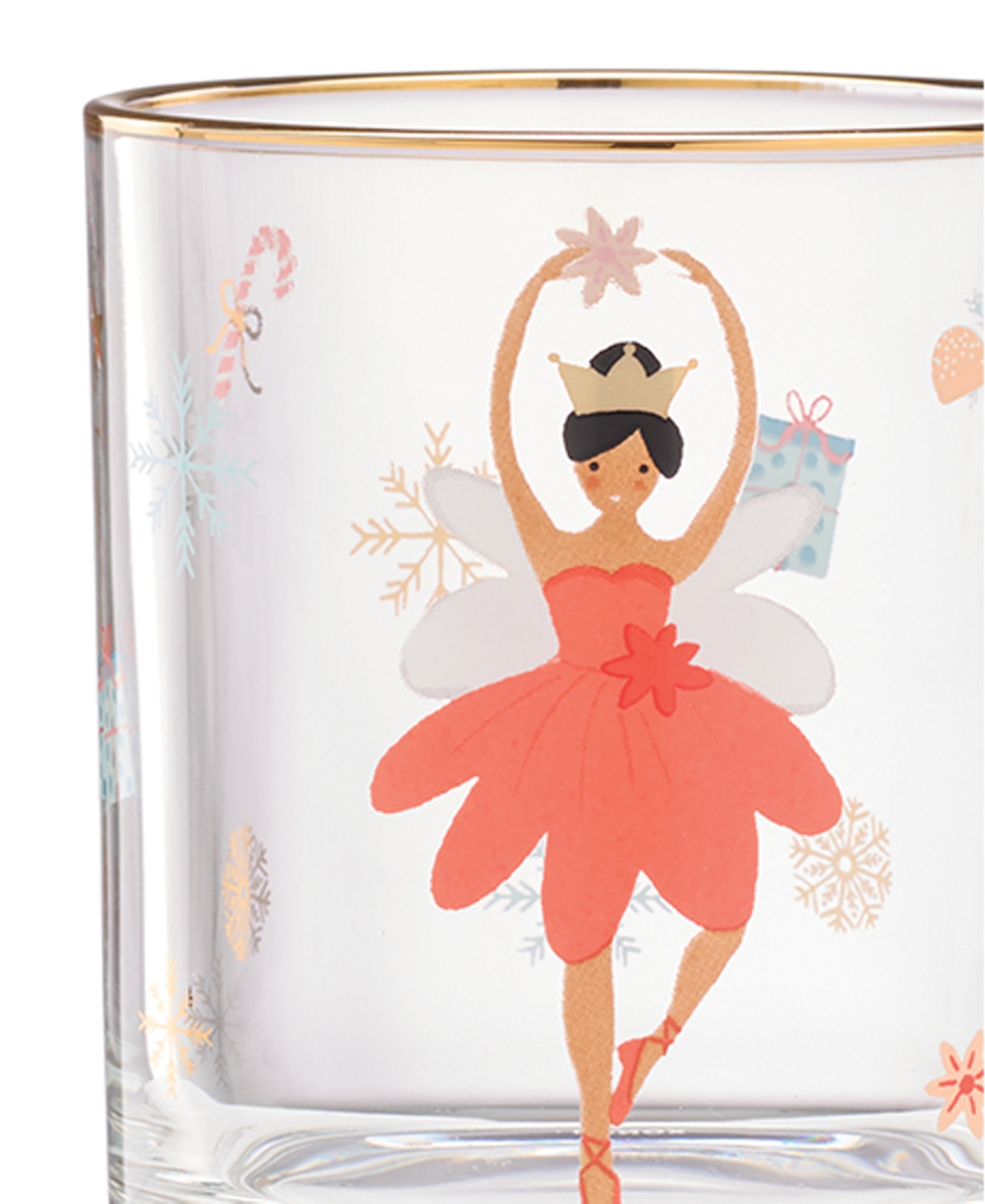 Lenox Nutcracker & Ballet Double Old Fashioned Glasses, Set Of 4
