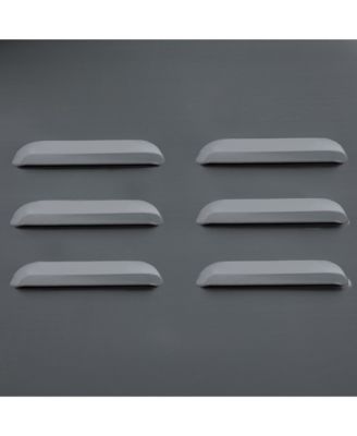 8"x12" Outdoor Storage Shed, Huge Metal Shed with 2 Double Hinged Doors