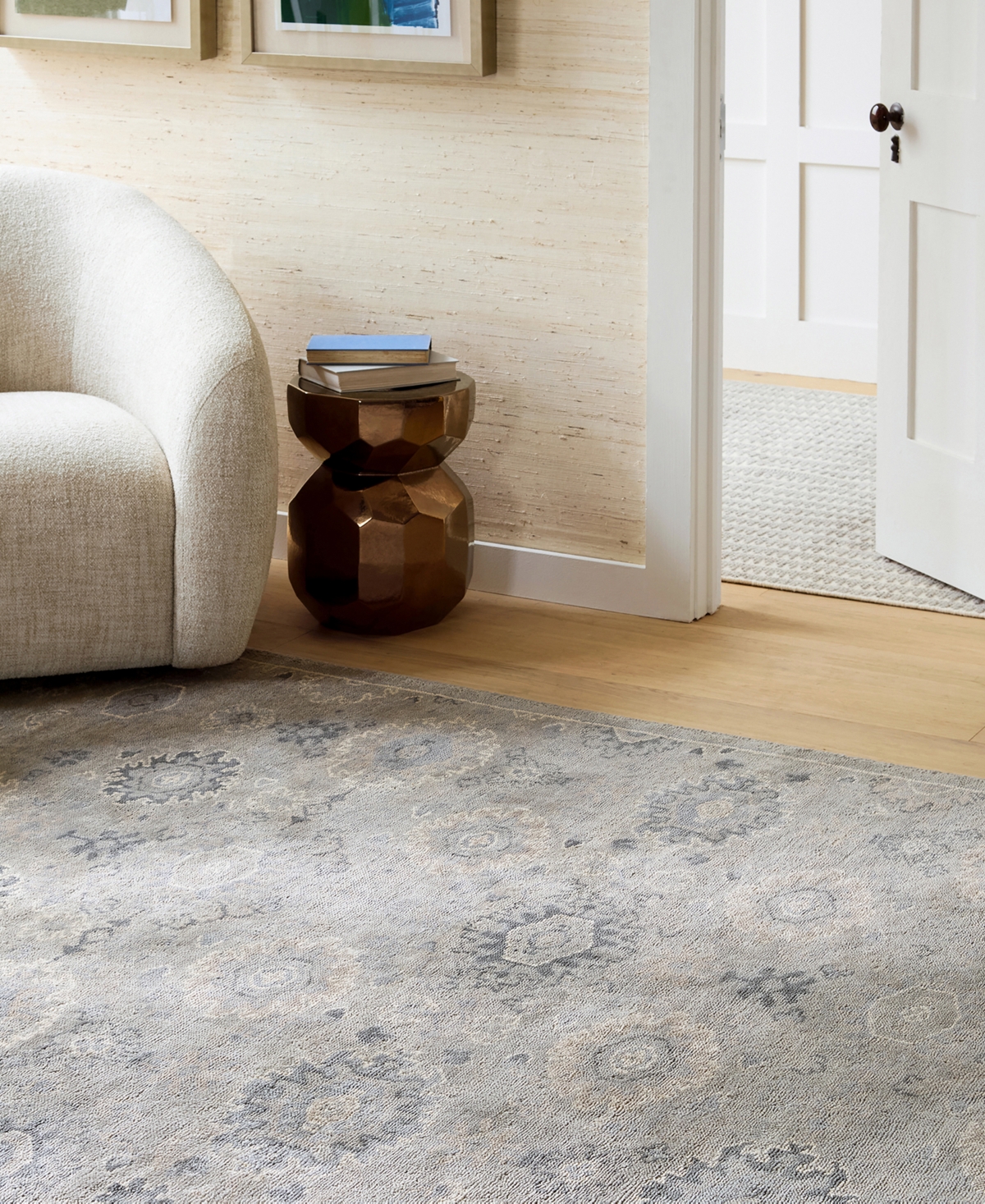 Dash And Albert Rugs By Annie Selke Lila Da2309 5'x8' Area Rug In Gray