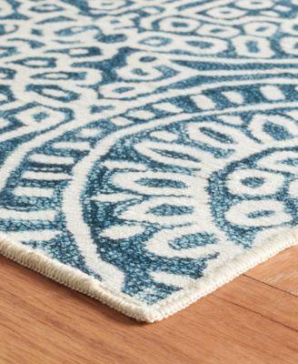 Temple Machine Washable DA2056 5'x8' Area Rug