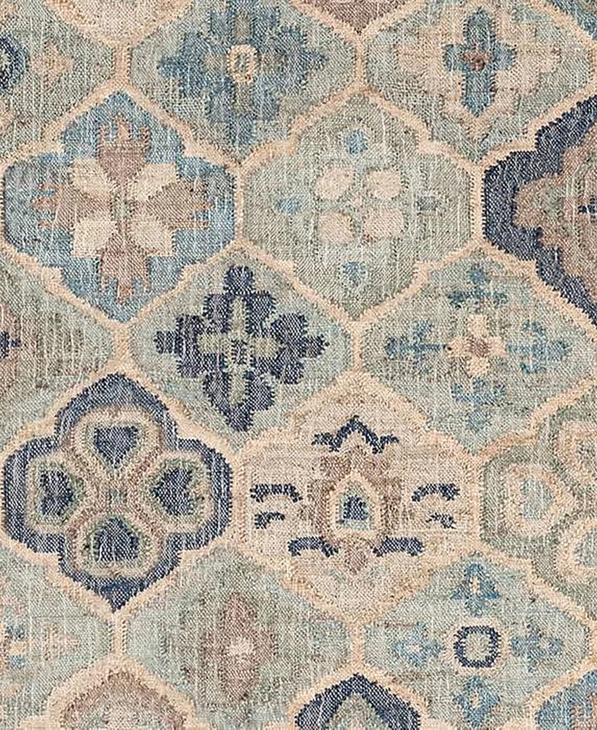 Dash And Albert Rugs By Annie Selke Pali Machine Washable Da2050 4'x6' Area Rug In Blue