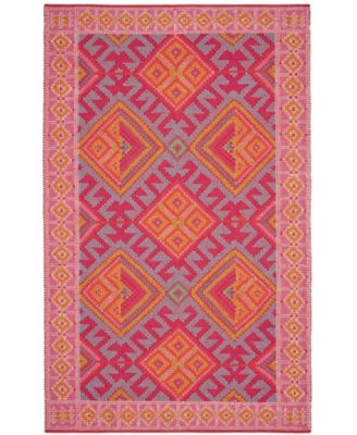 Dash and Albert Rugs by Annie Selke - Valencia Kilim Indoor/Outdoor DA1948 8'x10' Area Rug