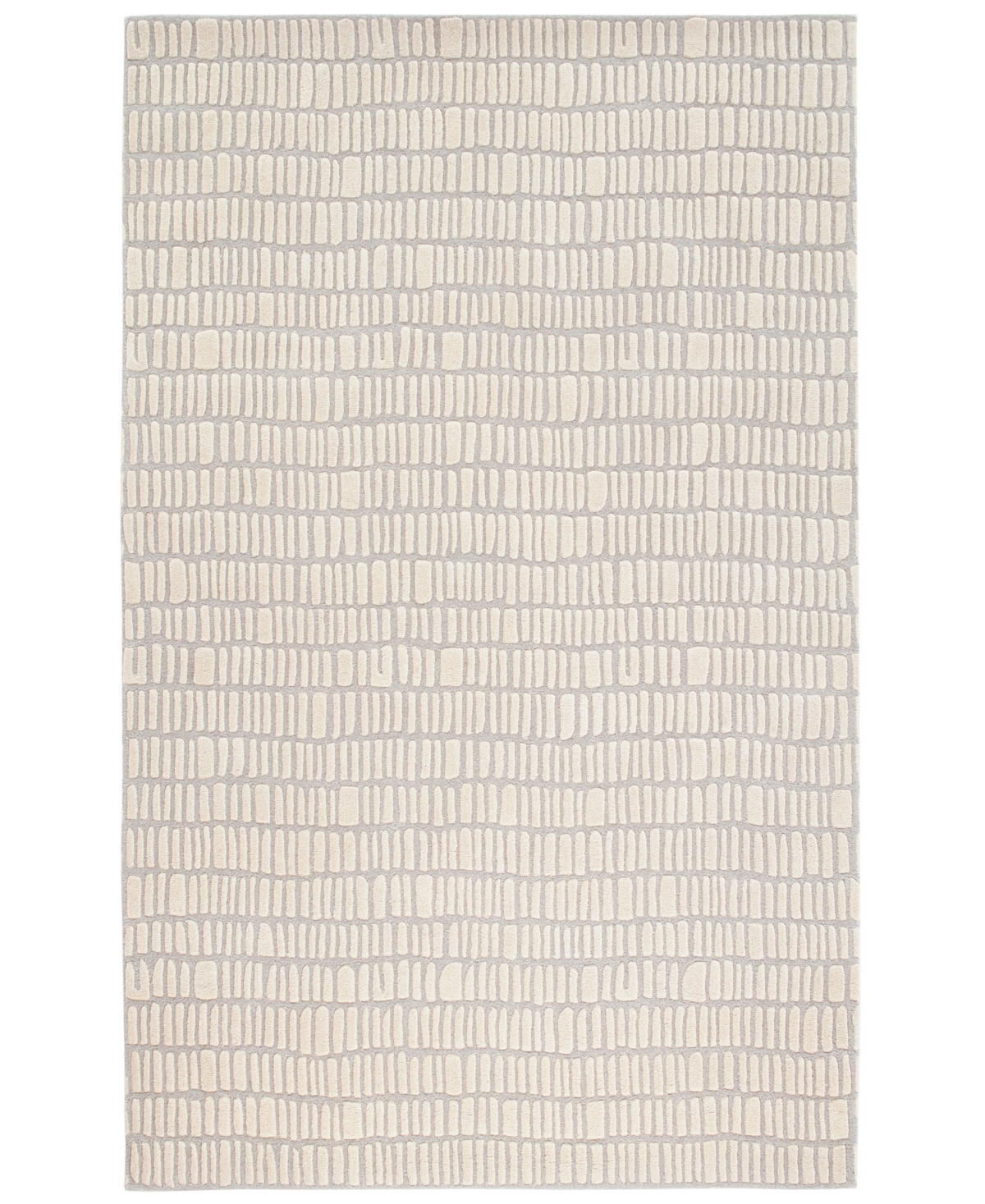 Dash And Albert Rugs By Annie Selke Roark Wool Da1860 3'x5' Area Rug In White