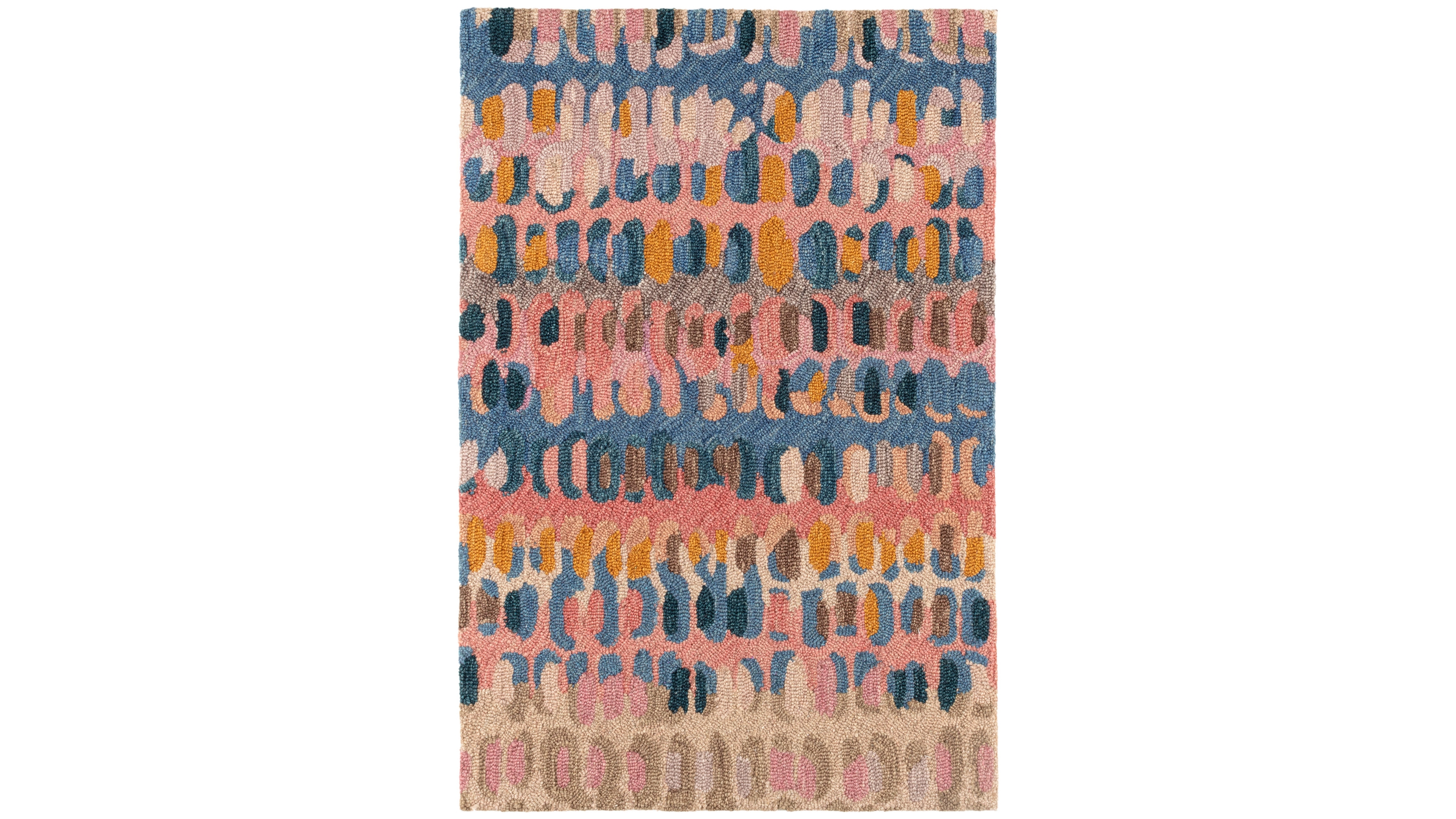 Dash and Albert Rugs by Annie Selke Paint Chip Wool DA1832 4'x6' Area Rug