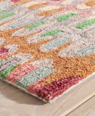 Paint Chip Wool DA1834 2'x3' Area Rug
