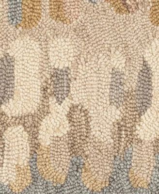 Paint Chip Wool DA1829 2'x3' Area Rug