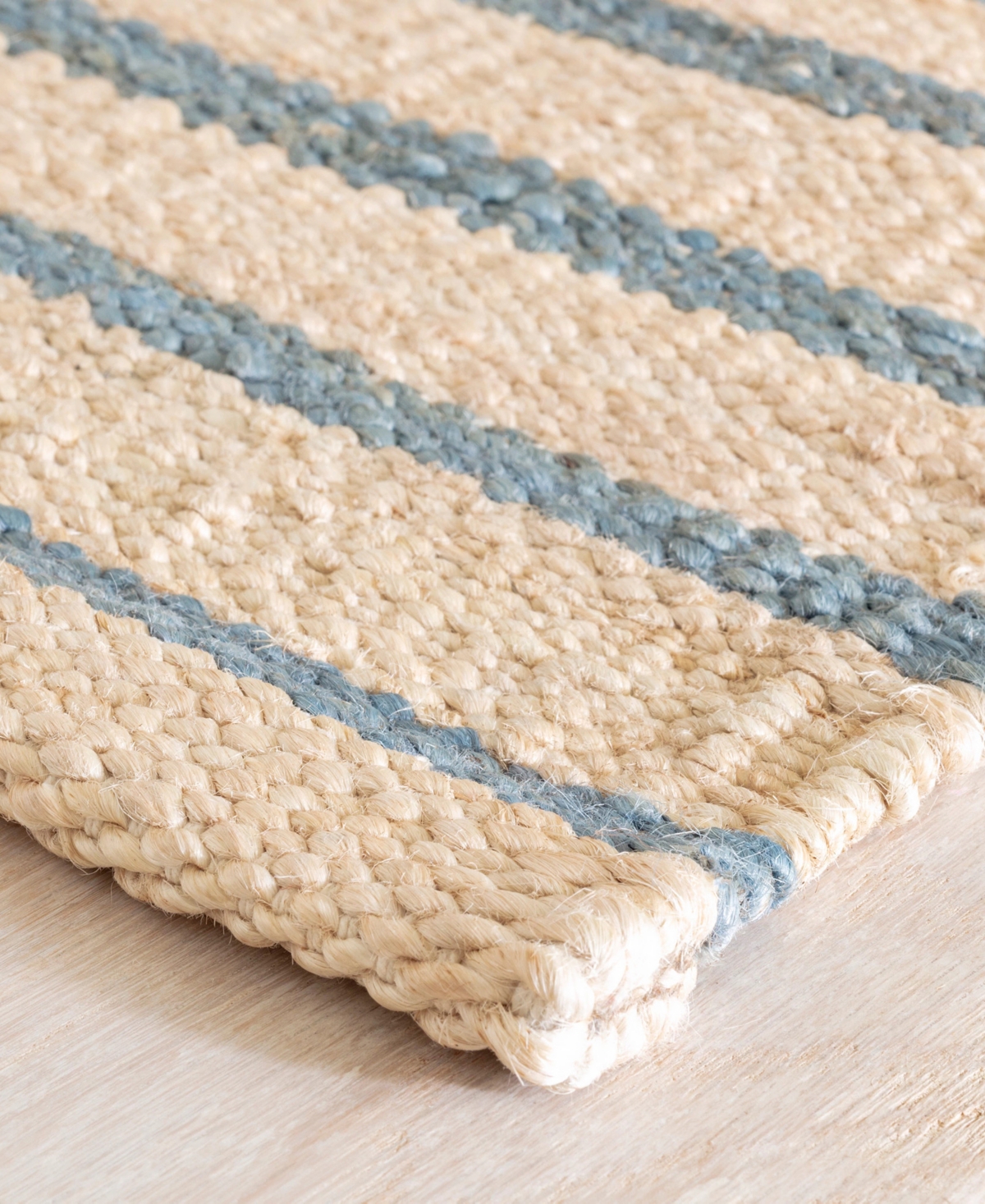 Dash And Albert Rugs By Annie Selke Moana Stripe Da1694 2'x3' Area Rug In Blue