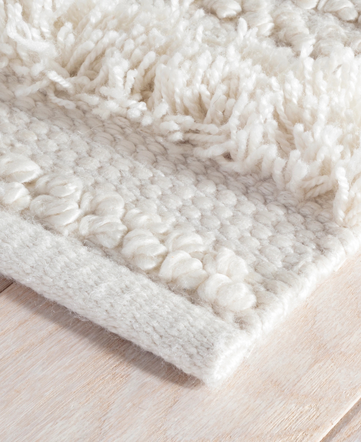 Dash And Albert Rugs By Annie Selke Zhara Stripe Performance Da1039 9'x12' Area Rug In White