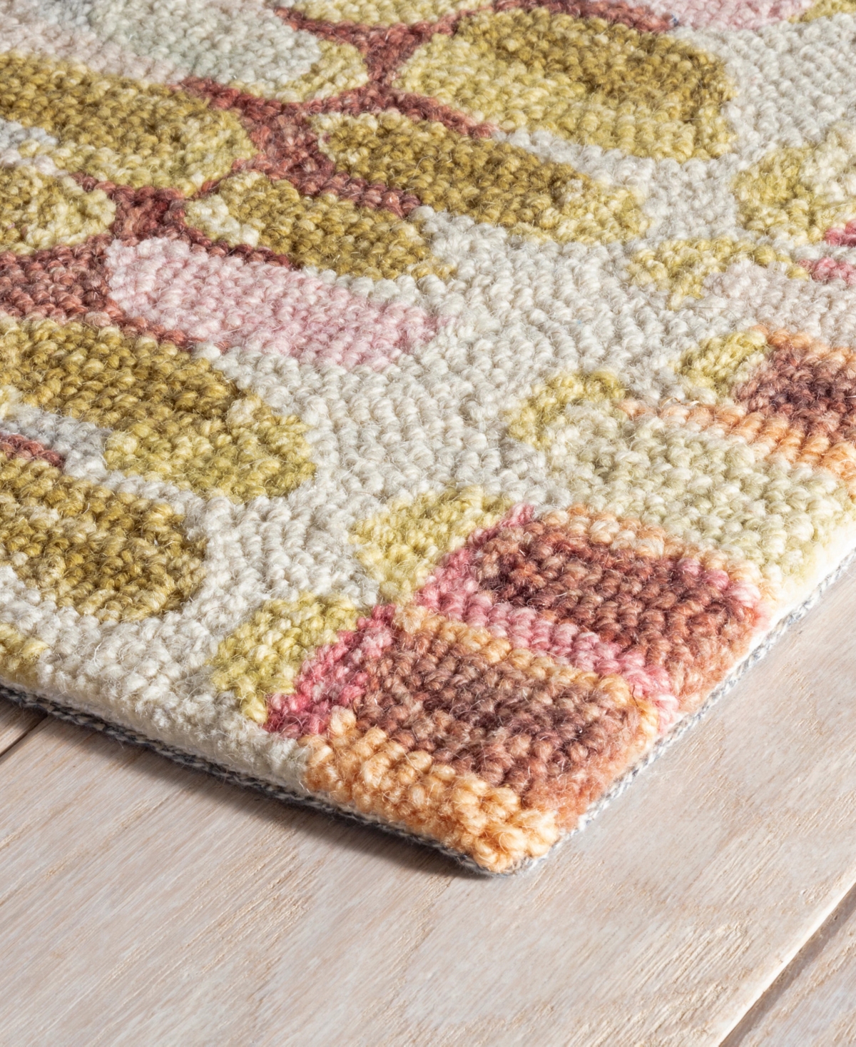Dash And Albert Rugs By Annie Selke Paint Chip Wool Da1002 3'x5' Area Rug In Multi