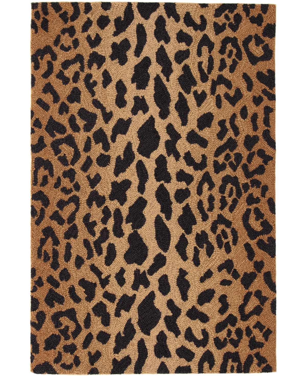Dash And Albert Rugs By Annie Selke Leopard Rda372 5'x8' Area Rug In Brown