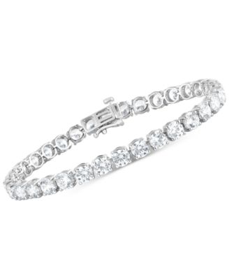 Badgley Mischka - Lab Grown Diamond Tennis Bracelet (15 ct. t.w.) in 14k White Gold
