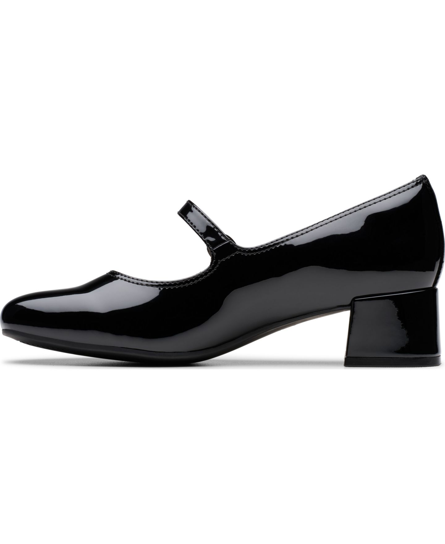 Женские туфли Clarks Iridessa Rae Riptape Dress Pumps, цвет: Чёрный лаковый — фото 7