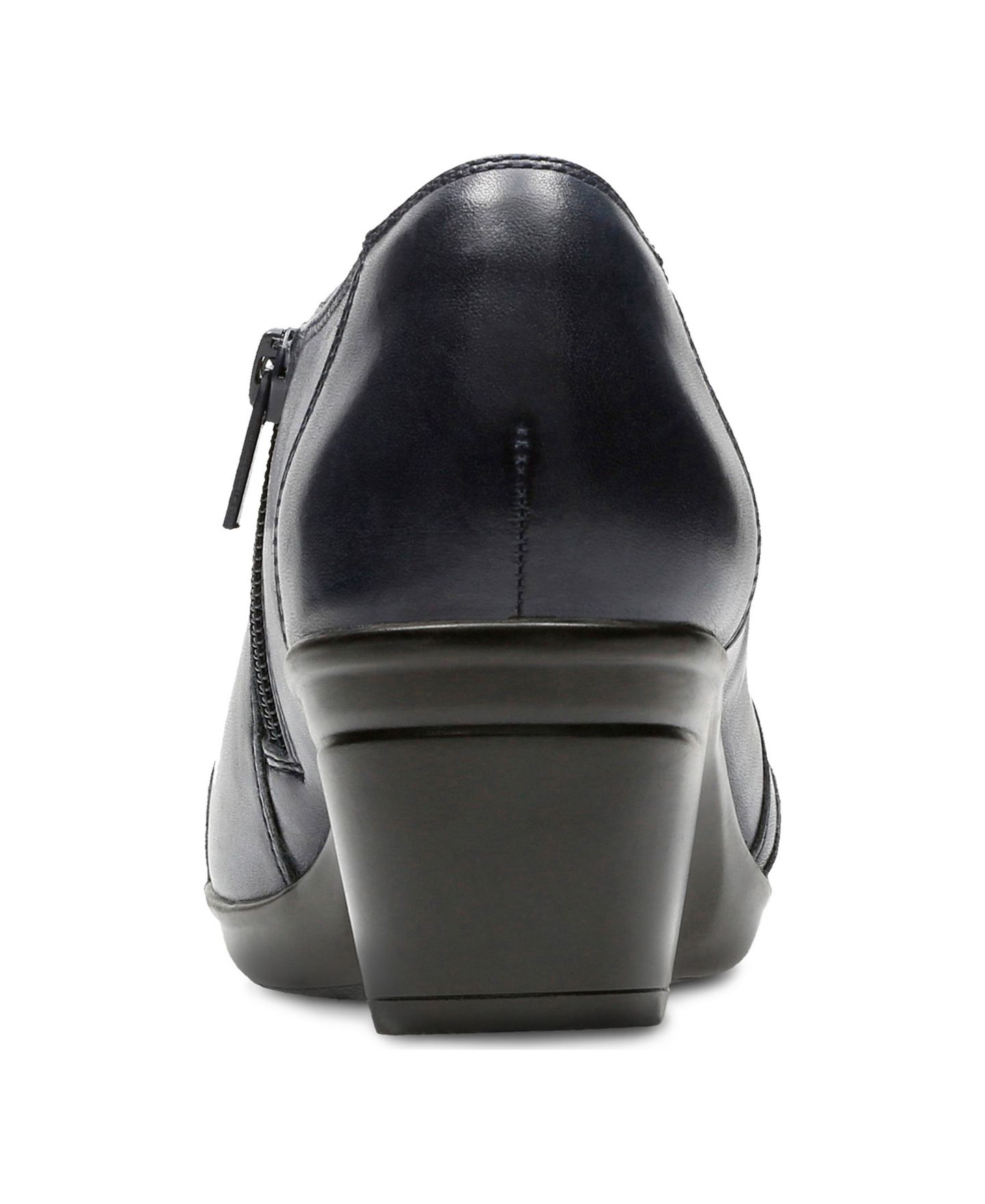Женские кожаные ботильоны Clarks Collection Emslie Warren, цвет: Чёрный — фото 17