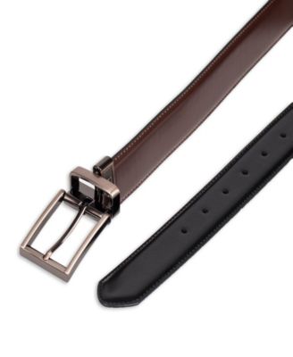 Men's 2-In-1 Reversible Feather Edge Dress Belt