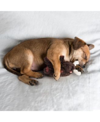 Moose HeartBeat Cuddle Dog Toy, Plush Stuffed Animal Pal with Battery-Powered Heartbeat, Ideal Comfort & Anxiety Relief Toy