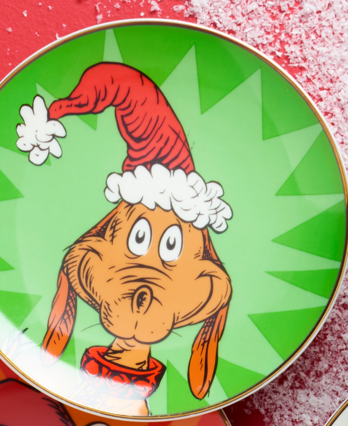 Lenox Merry Grinchmas Tidbit Plates, Set Of 4 In Multi