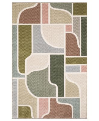 Tisdell TIS02 6'7"x9'4" Area Rug
