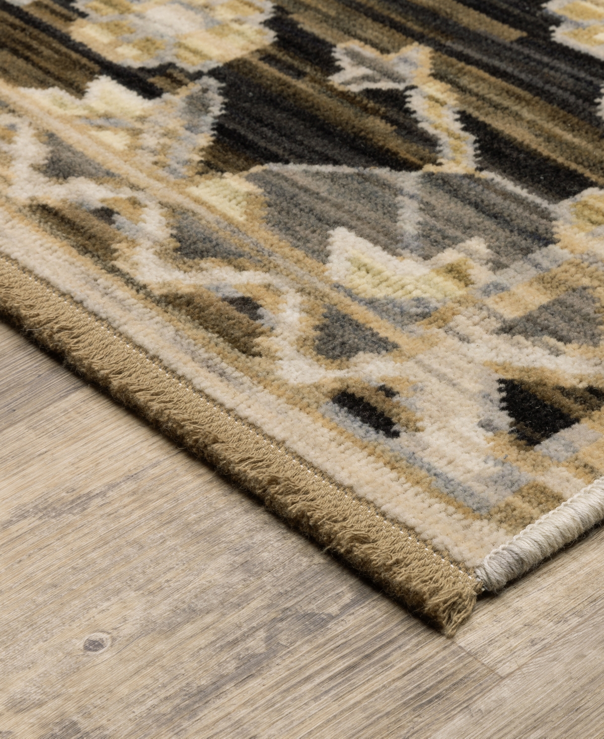 Oriental Weavers Acacia Aca04 2'6"x10' Runner Area Rug In Brown