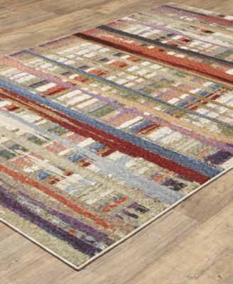 Tisdell TIS08 6'7"x9'4" Area Rug