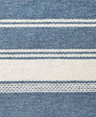 Dash And Albert Rugs By Annie Dash Albert Rugs By Annie Selke Bowman Stripe Machine Washable Da2337 Rug Collection In Blue