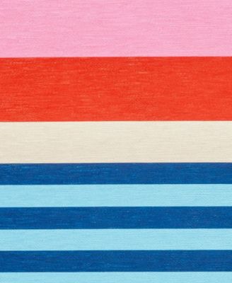 Beach Stripe Machine Washable DA2163 2'6''x8' Runner Area Rug