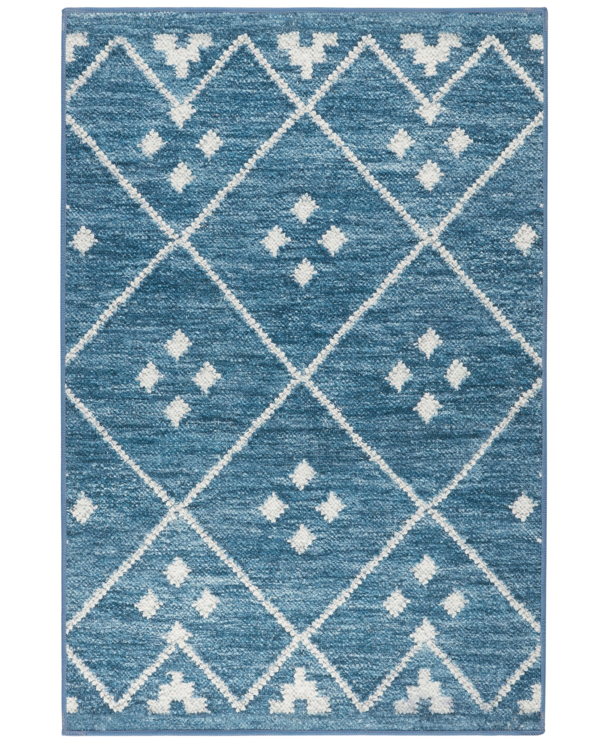 Dash And Albert Rugs By Annie Selke Kota Machine Washable Da2042 8'x10' Area Rug In Purple