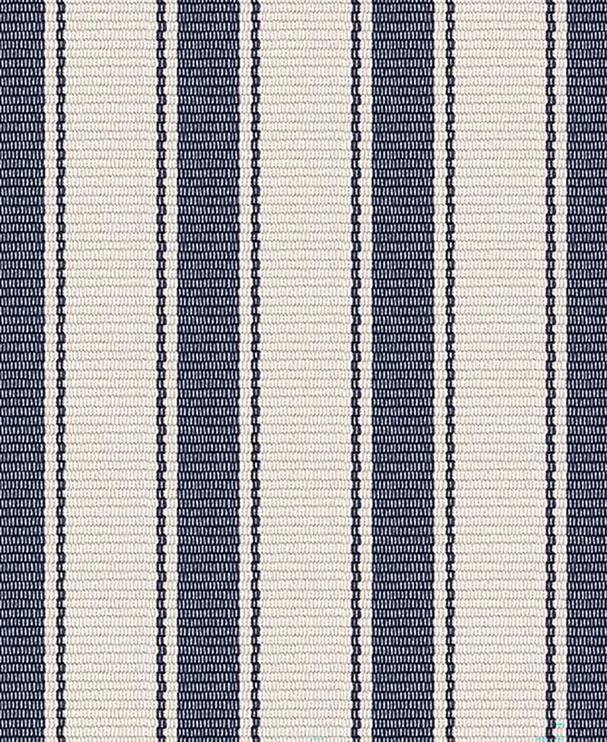 Dash And Albert Rugs By Annie Selke Blue Awning Machine Washable Da2033 2'x3' Area Rug In Blue