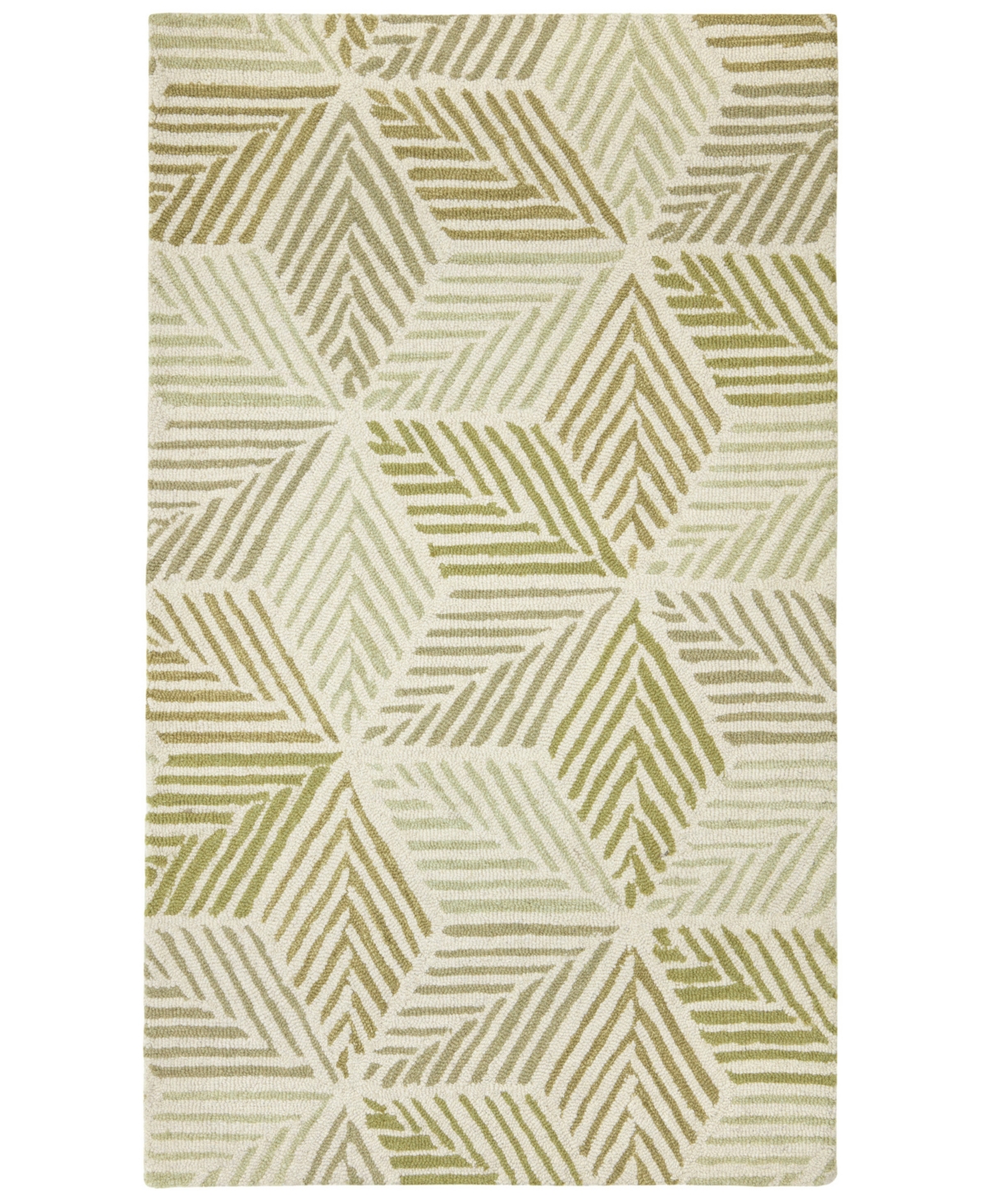 Dash And Albert Rugs By Annie Selke Karari Da2023 6'x9' Area Rug In Green