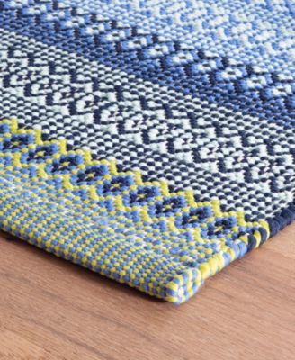 Fiesta Stripe Indoor/Outdoor DA662 6'x9' Area Rug